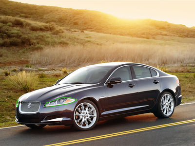 jaguar xf 2009-2012 Headlight Protection Installation Location