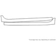 xf 3M Clear Bra Door Cup Precut PPF Diagram