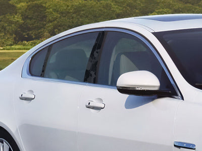 jaguar xf 2009-2015 Camo Pillar Cover Diagram