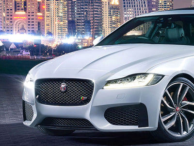 Avery Dennison™ Jaguar XF 2013-2015 Headlight Protection Film