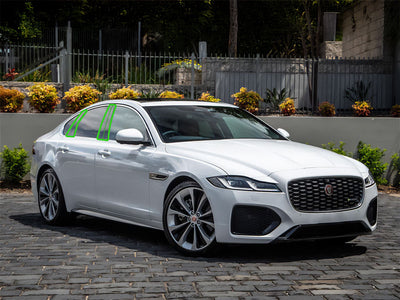 jaguar xf 2016-2023 Pillar Post Trim Installation Location