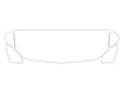 xf 3M Clear Bra Hood Precut PPF Diagram