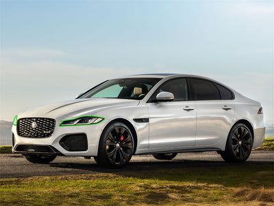 jaguar xf 2021-2024 Headlight Protection Installation Location