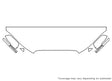 xf xfr Avery Dennison Clear Bra Hood Precut PPF Diagram