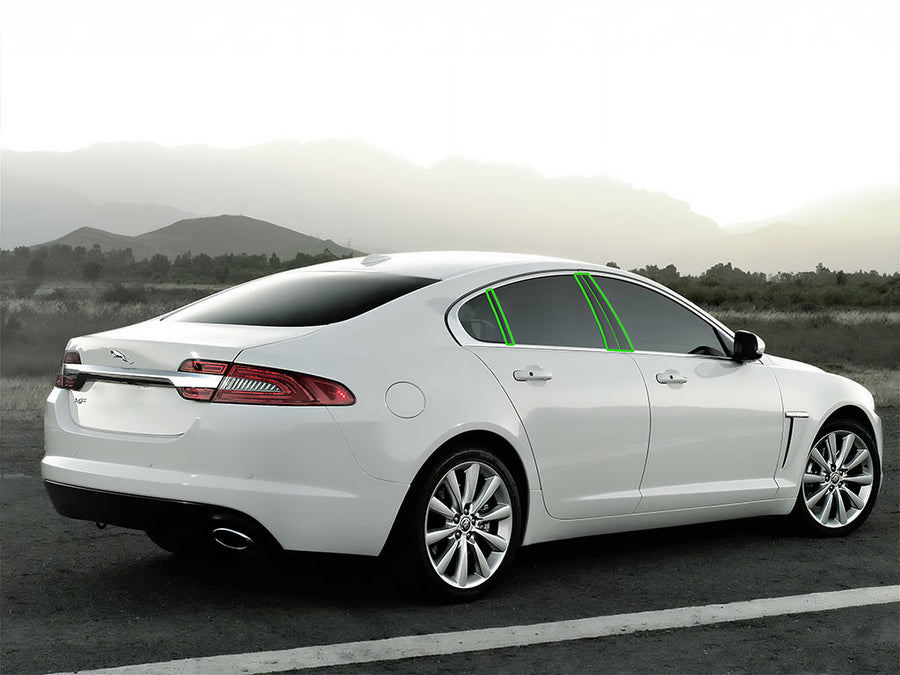 jaguar xj 2009-2019 Pillar Post Trim Installation Location