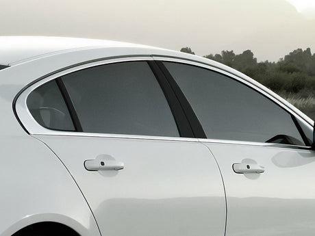 jaguar xj 2009-2019 Gloss Black Pillar Cover Diagram