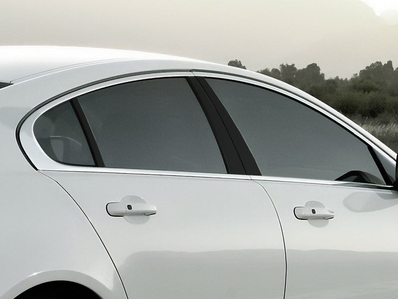 jaguar xj 2009-2019 Matte Black Pillar Cover Diagram