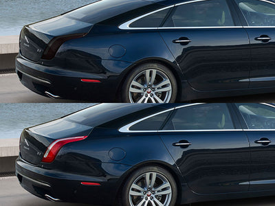 xj Before and After Smoked Taillights
