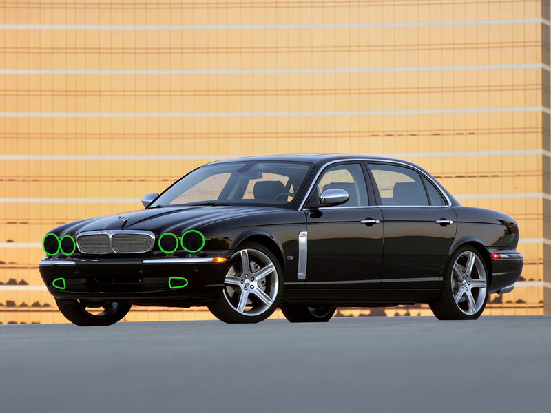 jaguar xj-series 2004-2007 Headlight Tint Location