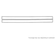 xj-type 3M Clear Bra Door Cup Precut PPF Diagram