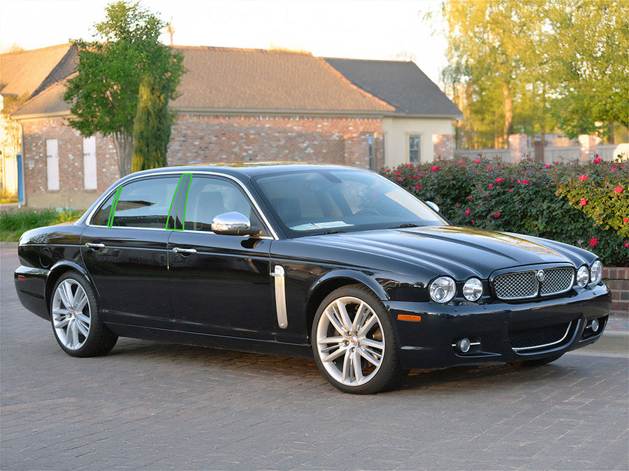 jaguar xj-series 2004-2008 Pillar Post Trim Installation Location