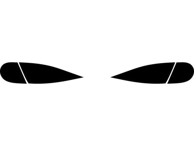 xk-type Precut Tail Light Tint Diagram