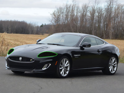 jaguar xk 2012-2015 Headlight Tint Location