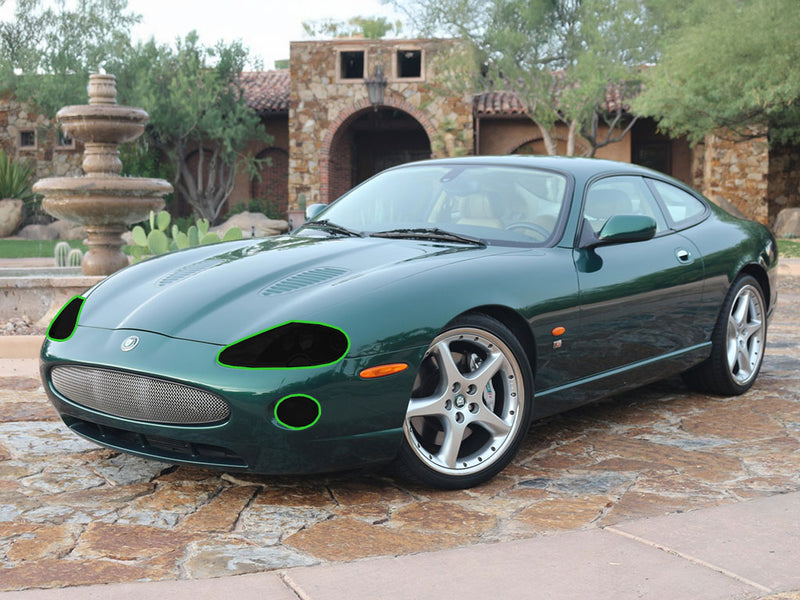 jaguar xk-series 1997-2006 Headlight Tint Location