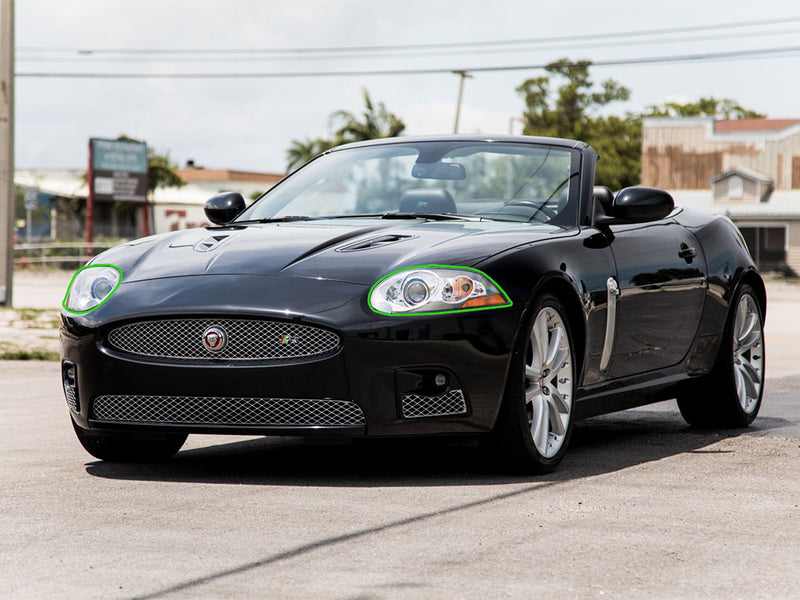 jaguar xk-type 2007-2008 Headlight Protection Installation Location