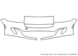 xk-type 3M Clear Bra Bumper Precut PPF Diagram