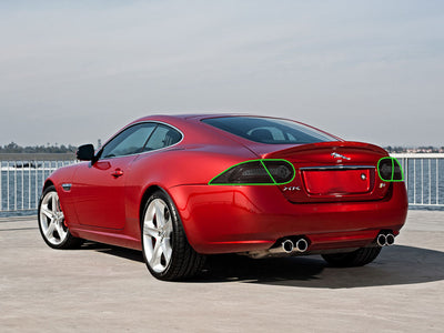 xk-type Tail Light Tint Installation Points