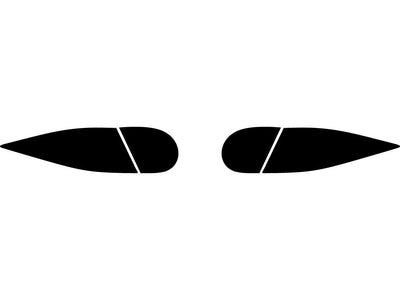 xk-type Precut Tail Light Tint Diagram