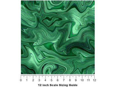 Jain Temple Gemstone Vinyl Film Pattern Size 12 inch Scale~Rwraps Jain Temple Gemstone Sizing Chart~2