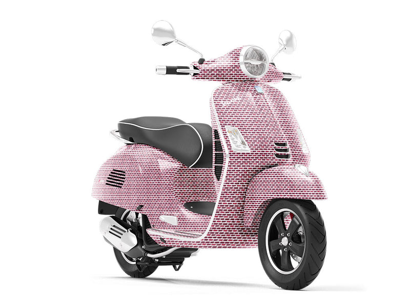 Jam Purple Brick Vespa Scooter Wrap Film