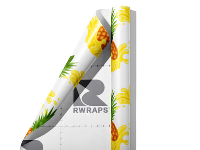 James Queen Juice Fruit Wrap Film Sheets~Rwraps Series 914 James Queen Juice Fruit Scrolled Sheet~3