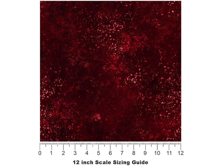 January Birthday Gemstone Vinyl Film Pattern Size 12 inch Scale~Rwraps January Birthday Gemstone Sizing Chart~2