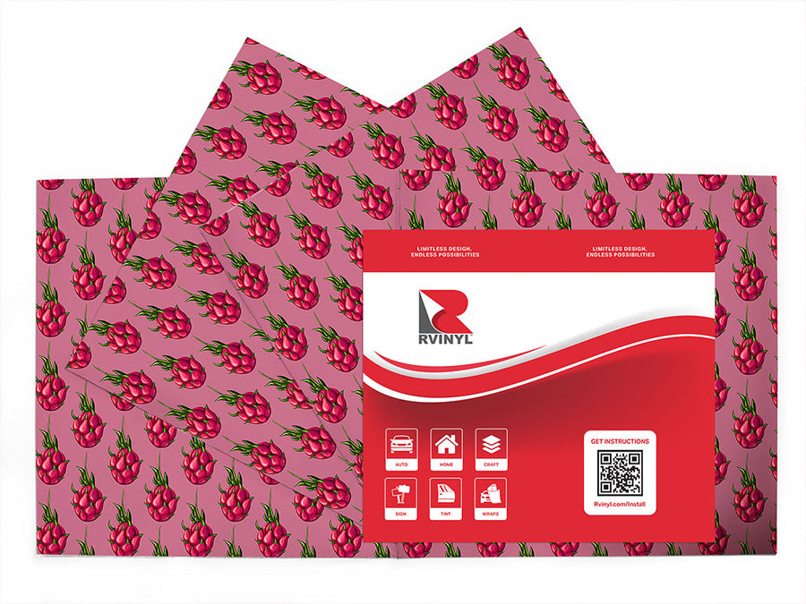 japanese godzilla fruit Craft Vinyl Sheet Pack