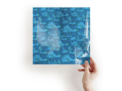 japanese waves japanese Craft Sheets