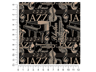 jazz essentials music 1ft x 1ft Craft Sheets