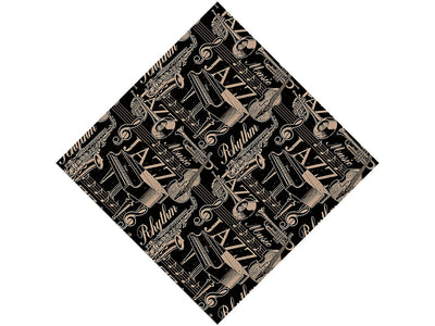 Jazz Essentials Music Vinyl Wrap Pattern