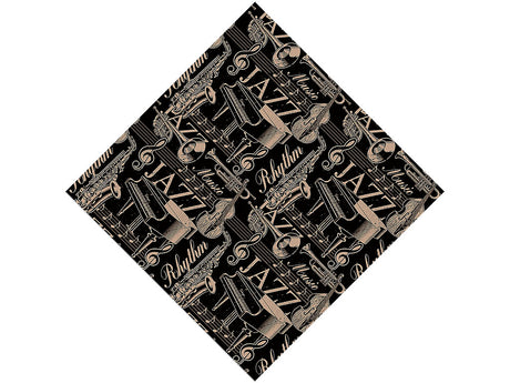 Jazz Essentials Music Vinyl Wrap Pattern