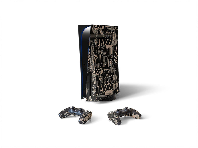 jazz essentials music Sony PS5 DIY Skin