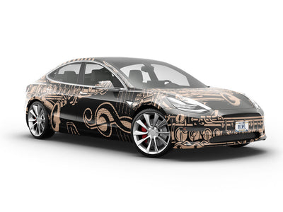 Jazz Essentials Music Vehicle Vinyl Wrap