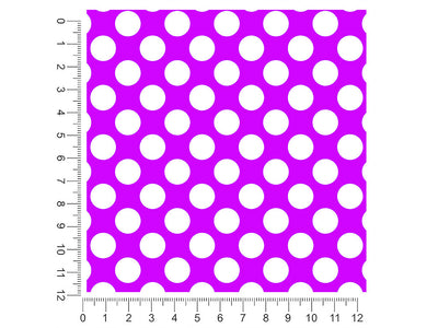 jazzberry pink polka dot 1ft x 1ft Craft Sheets