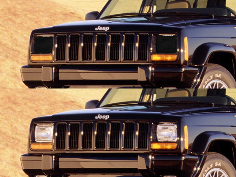 jeep cherokee 1993-1998 Headlight Tint Appearance