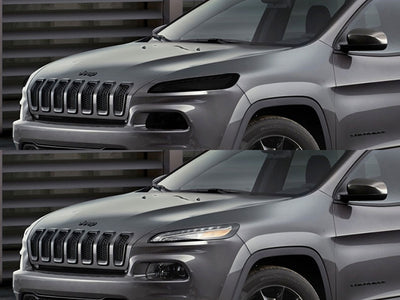 jeep cherokee 2014-2018 Headlight Tint Appearance