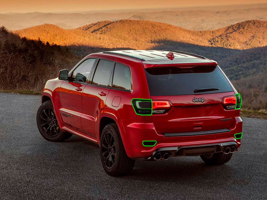 cherokee Tail Light Tint Installation Points