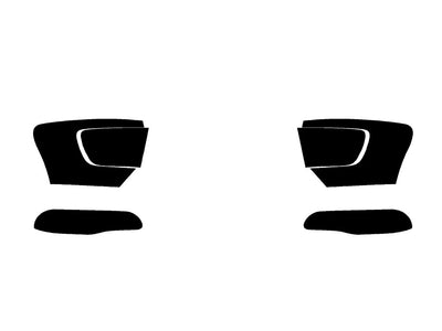 cherokee Precut Tail Light Tint Diagram