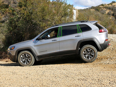 jeep cherokee 2014-2023 Pillar Post Trim Installation Location