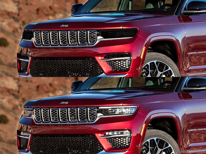 jeep cherokee 2019-2023 Headlight Tint Appearance