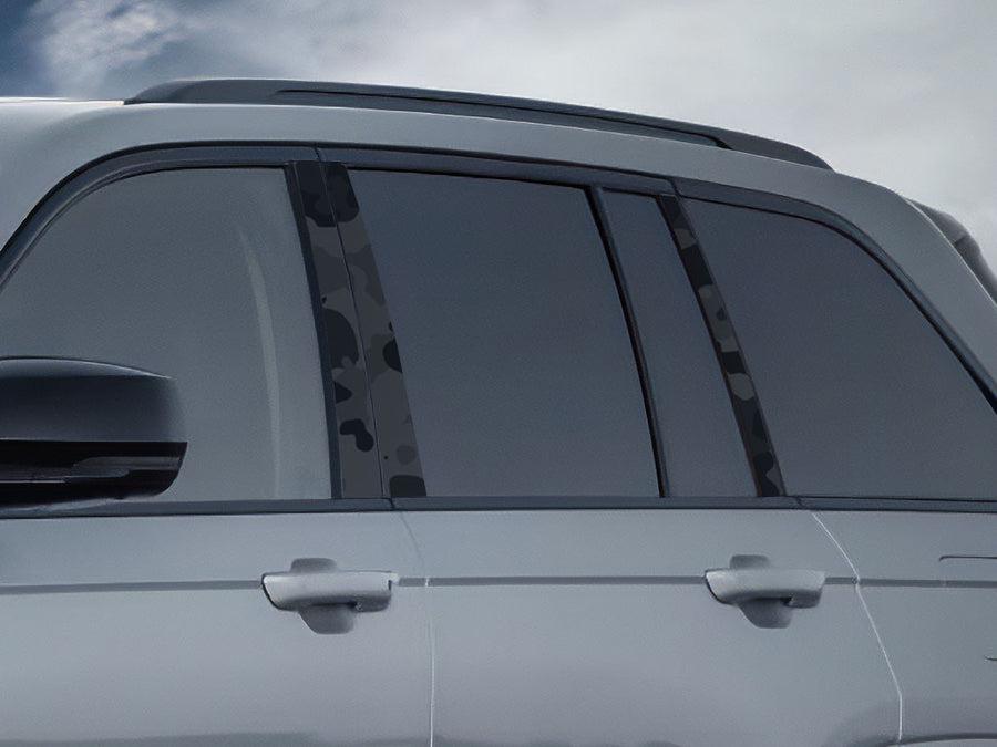 jeep cherokee 2021-2023 (l) Camo Pillar Cover Diagram