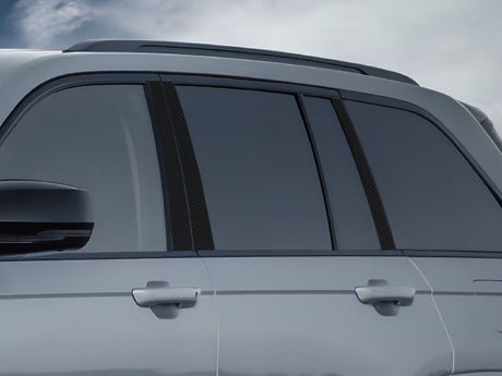 jeep cherokee 2021-2023 (l) Carbon Fiber Pillar Cover Diagram