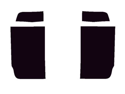 commander Precut Tail Light Tint Diagram