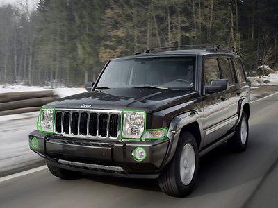 jeep commander 2006-2011 Headlight Protection Installation Location
