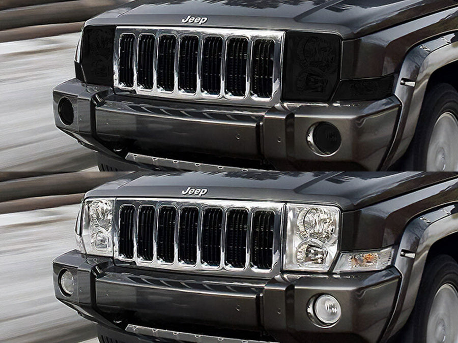 jeep commander 2006-2011 Headlight Tint Appearance