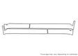 compass 3M Clear Bra Door Cup Precut PPF Diagram