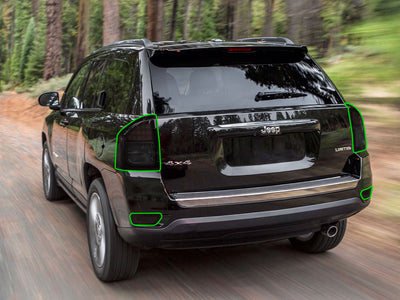 compass Tail Light Tint Installation Points