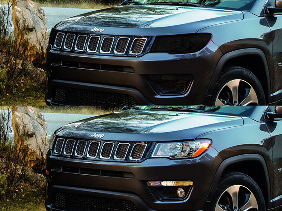 jeep compass 2017-2021 Headlight Tint Appearance