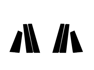 jeep compass 2022-2024 Camo Pillar Trim Diagram