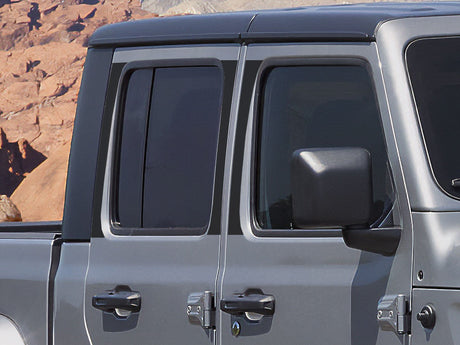 jeep gladiator 2020-2023 Gloss Black Pillar Cover Diagram